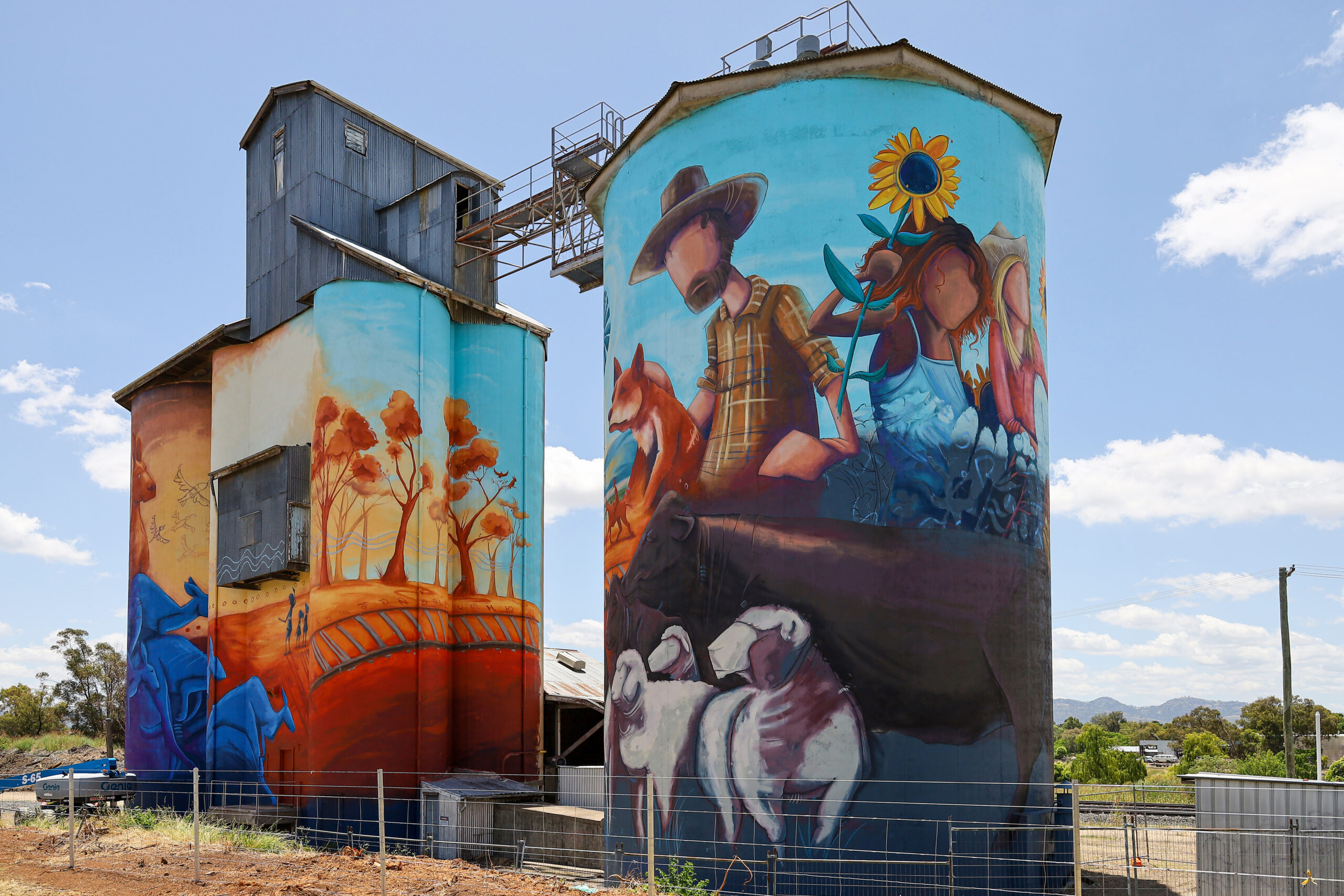 In our backyard: official opening planned for new silo art