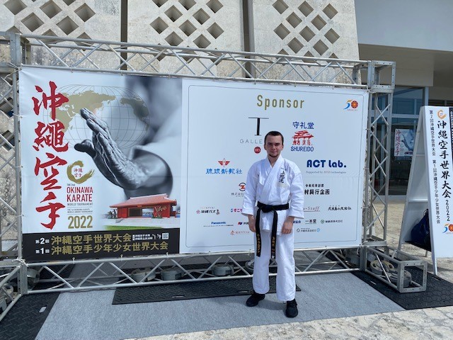 Gunnedah’s Luke Lumsden stars at Okinawa Karate World Tournament