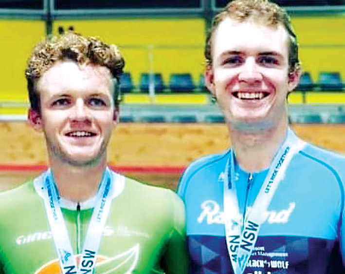 Eather brothers rising through the ranks of Australian cycling