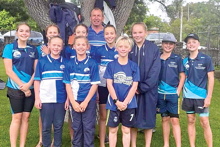 Local swimmers battle the tough conditions in Mudgee