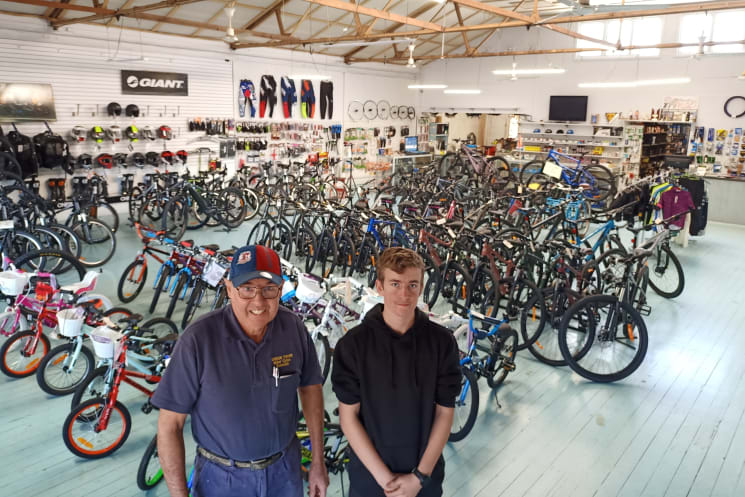 Wide range of bicycles and supplies at Turner Cycles