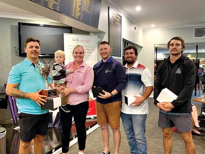 Golfers chip in for Allawah Cottage charity day at Gunnedah