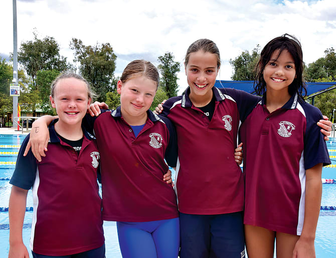St Xavier’s swimmers shine at Diocesan meet
