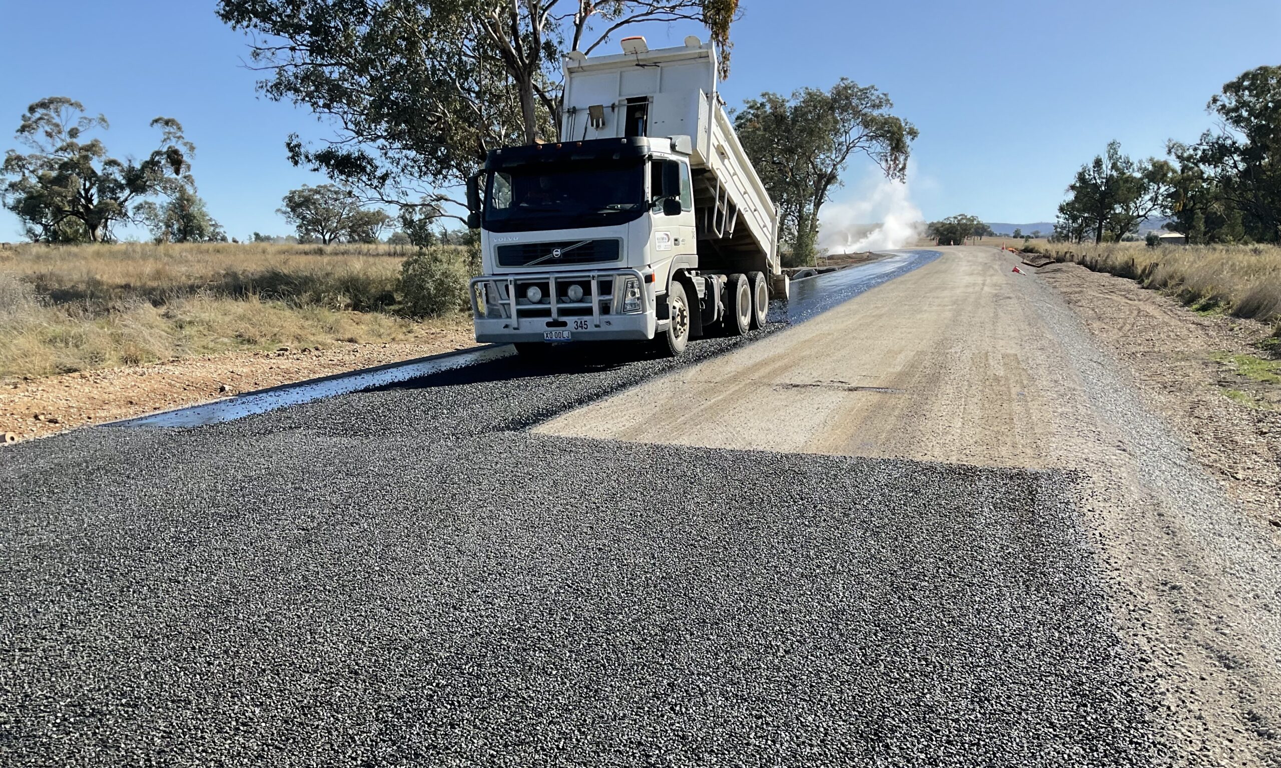 Rangari Road upgrade on track for completion later this year