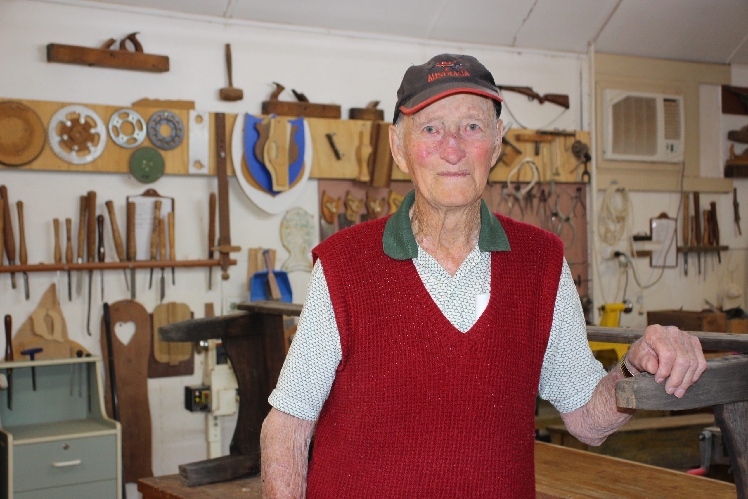 Woodturner hangs up the tools at 95
