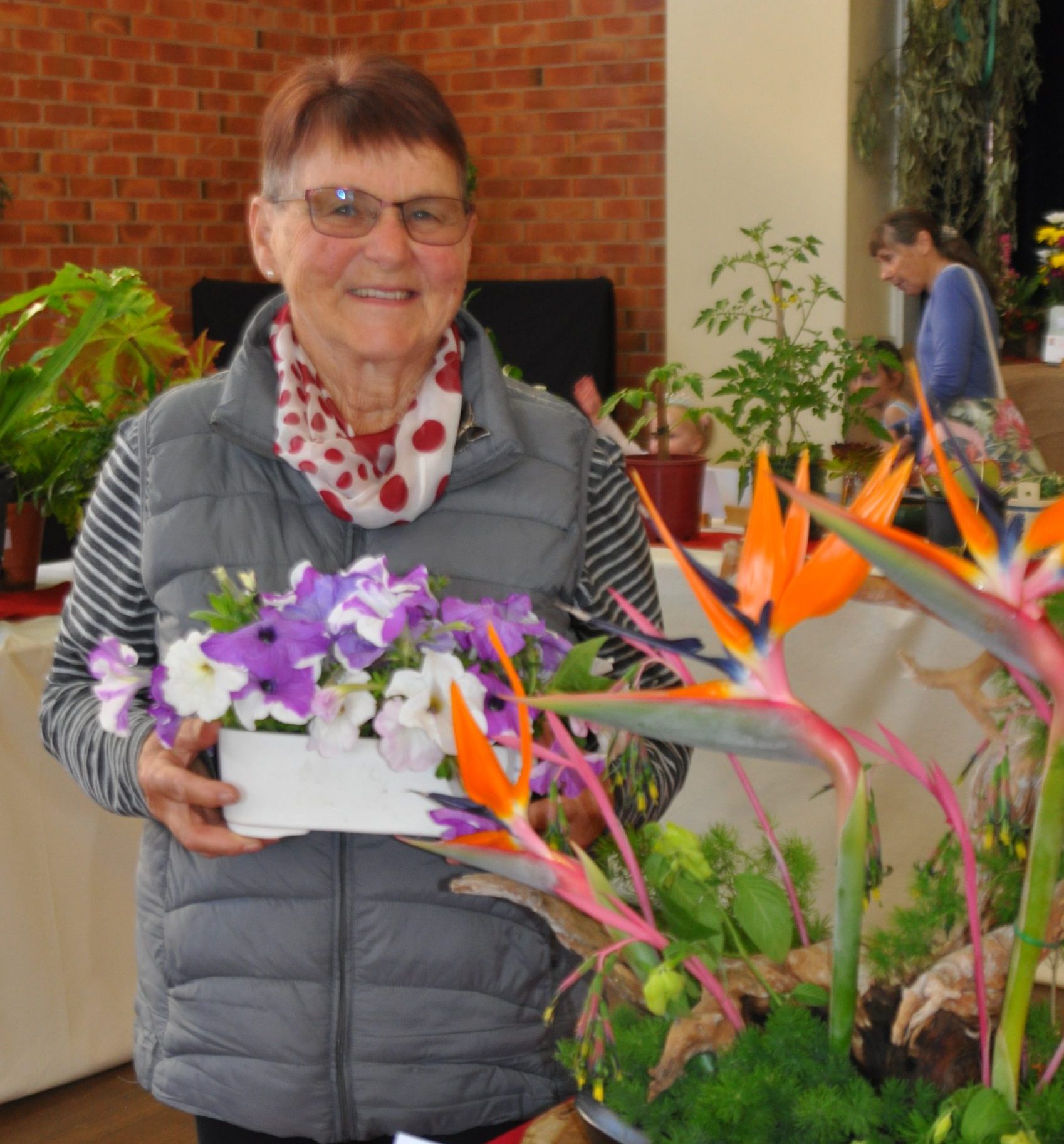 St Andrew’s alive with  colour for flower show