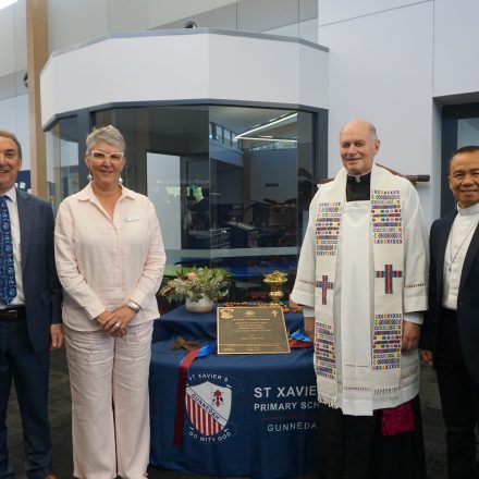 Opening of new learning facilities for St Xavier’s