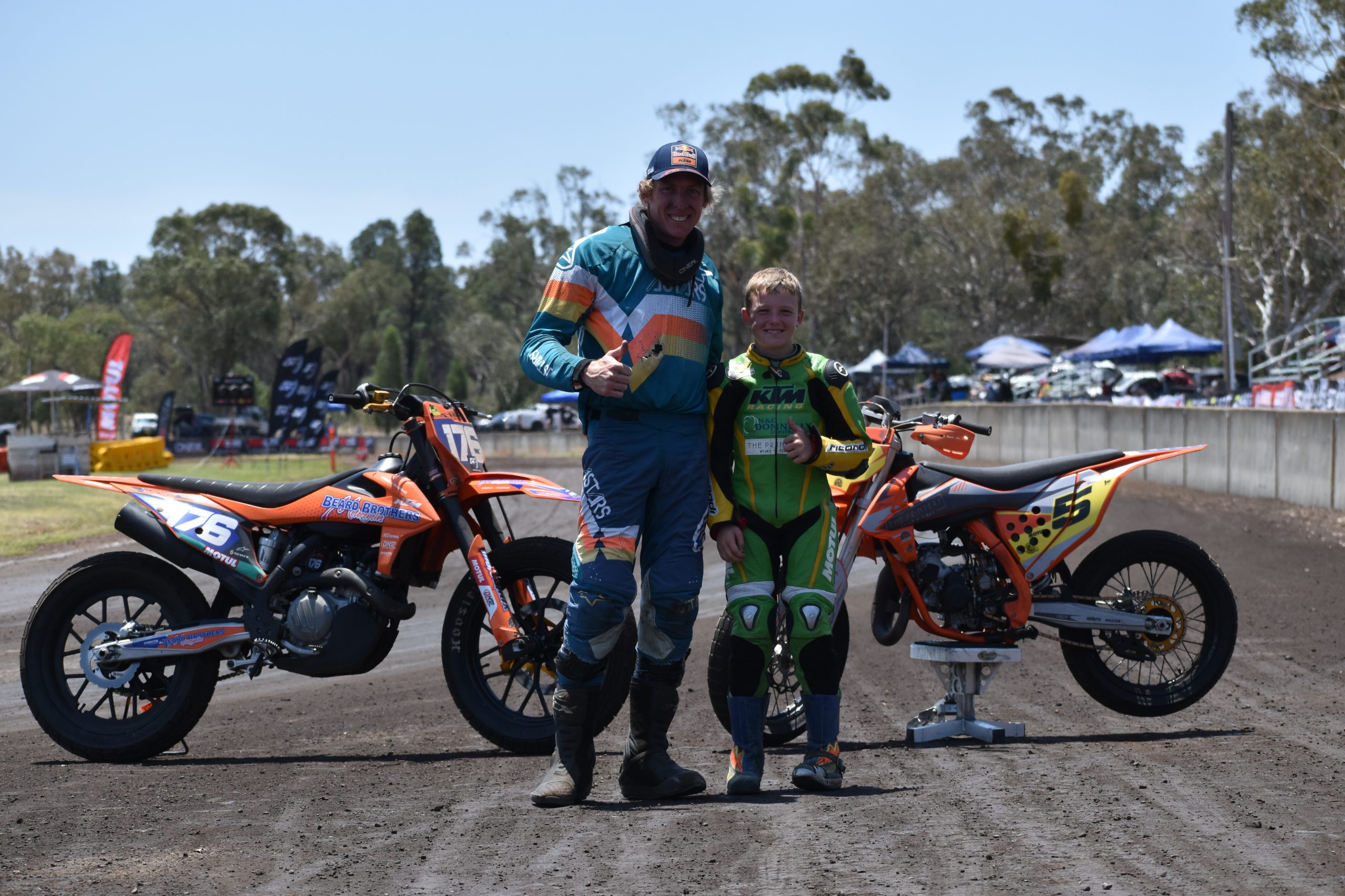 Wicks and Holmes named state winners as club hosts Aussie Flat Track Nationals