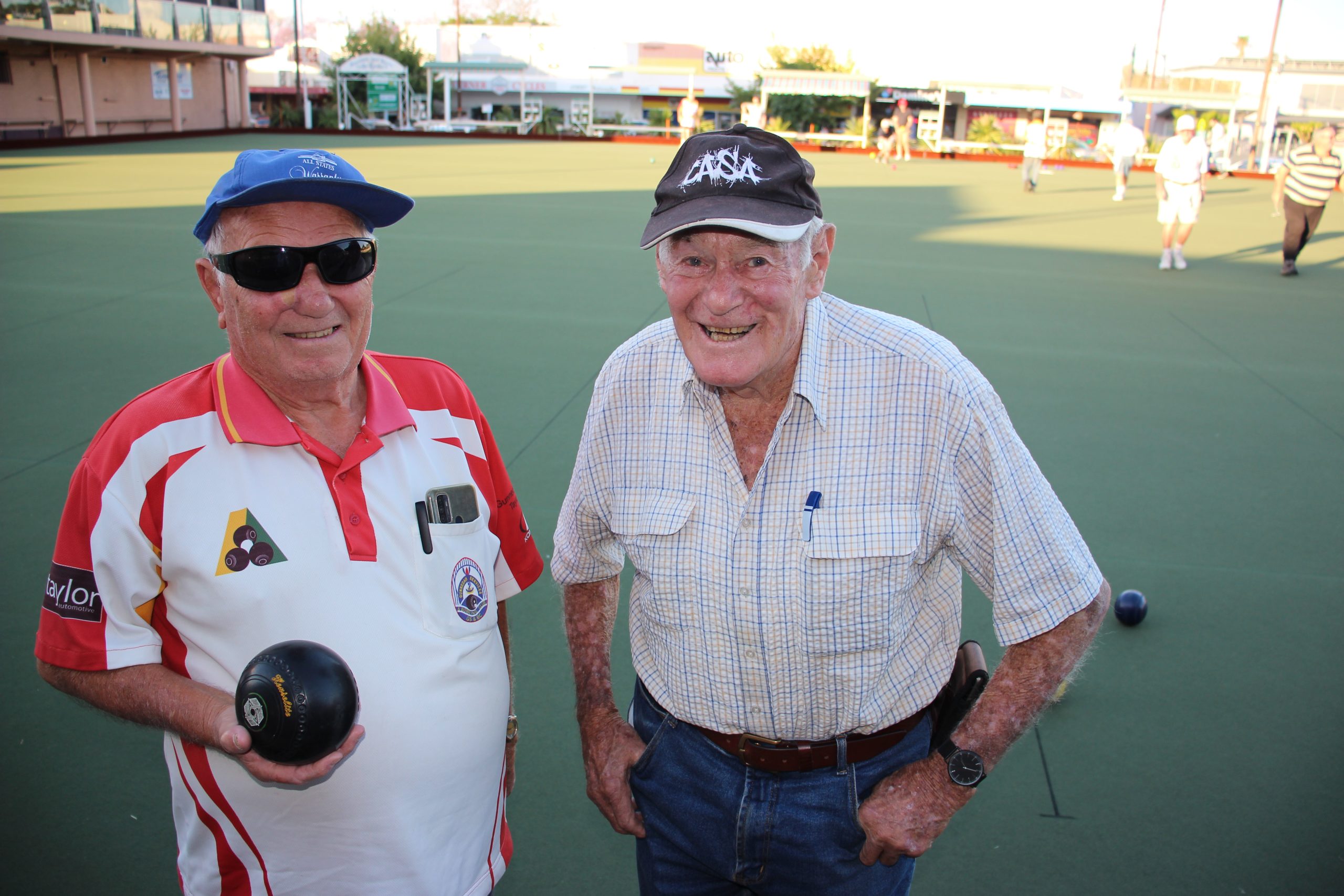 Great roll up for Rocky’s bowls day