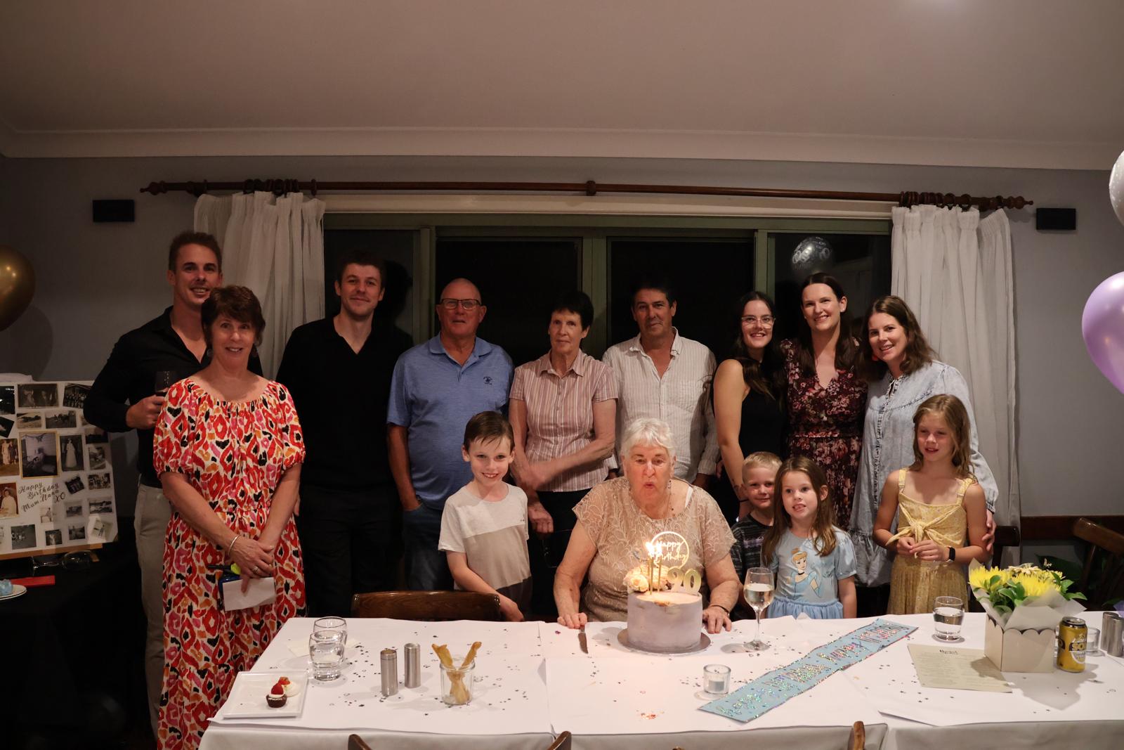 Joan celebrates 90th birthday in Gunnedah