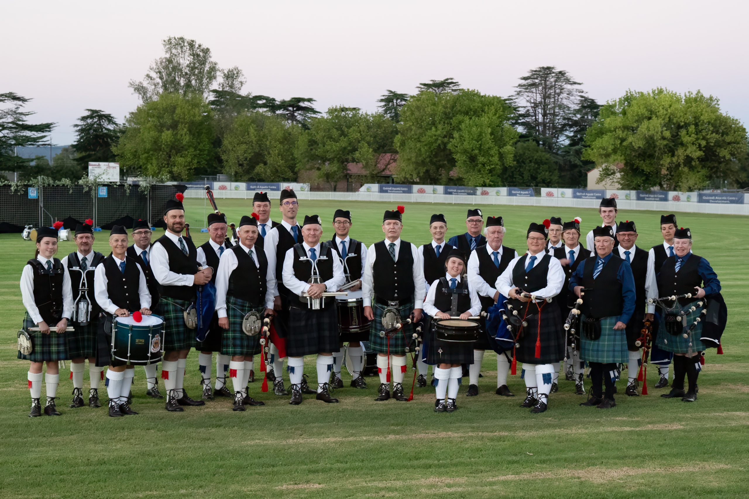 Highlanders’ Pipe Band to play in North West