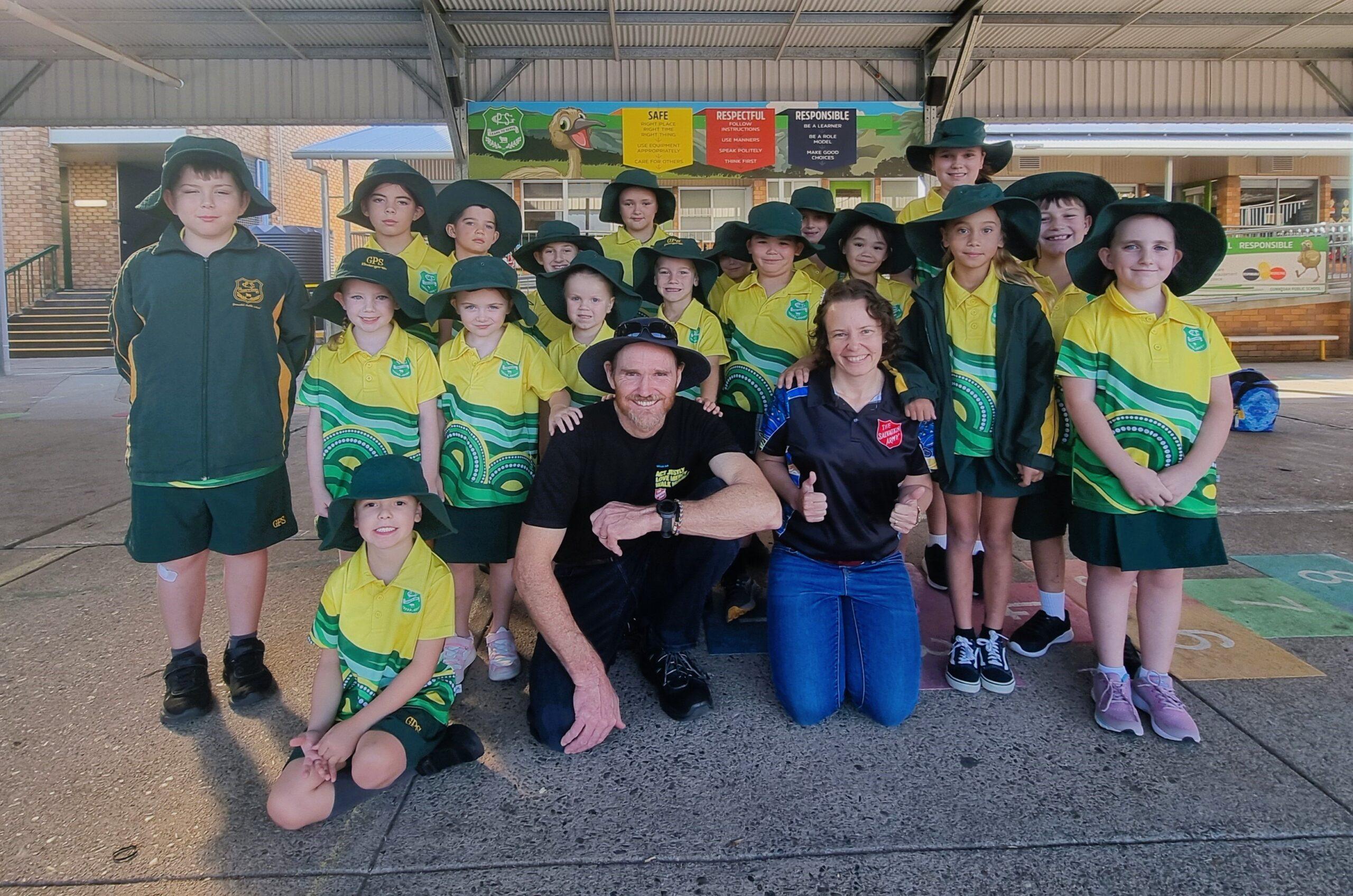 Hats on thanks to Red Shield Appeal
