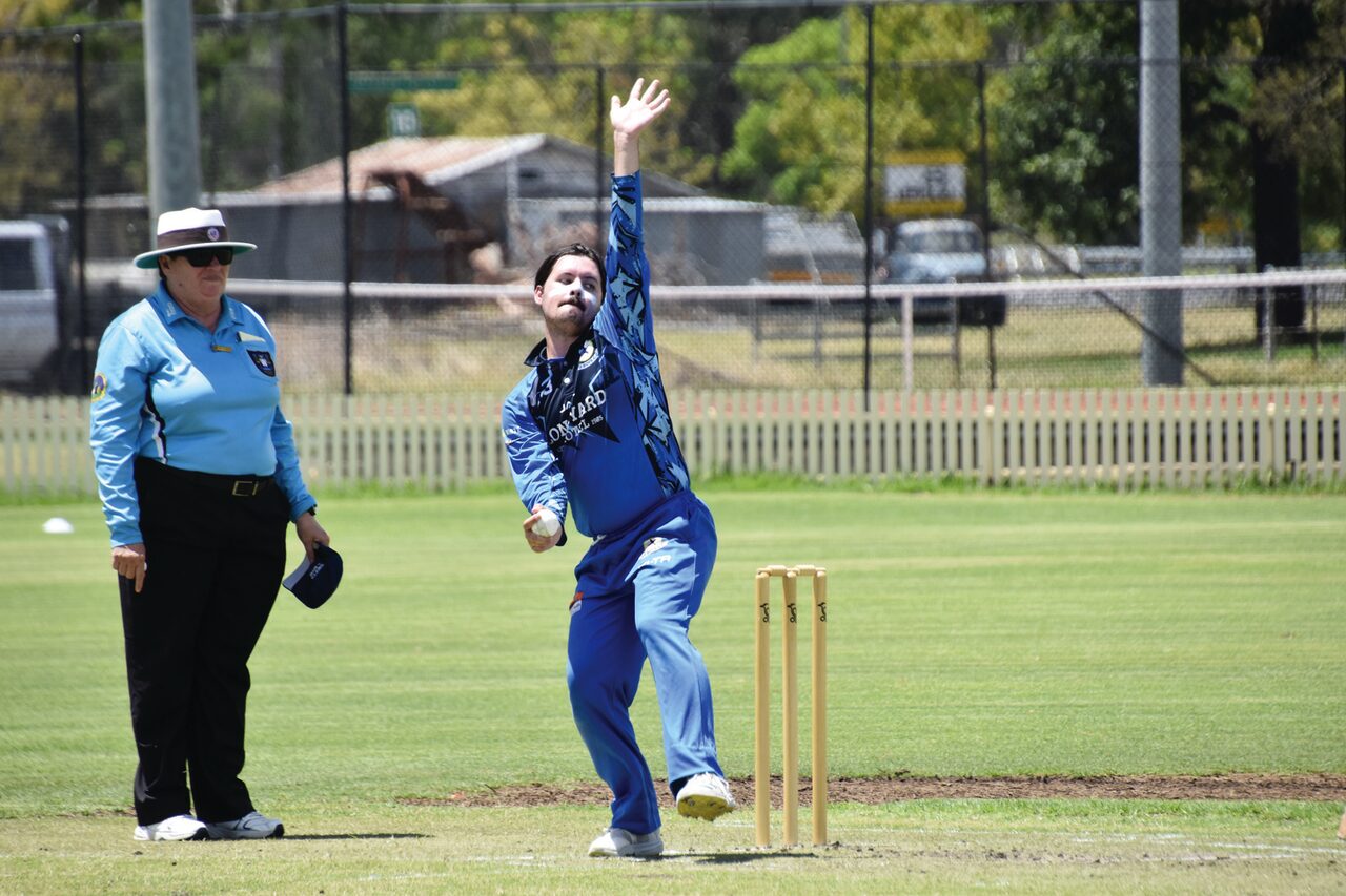 First graders routed for 50 as former local takes six