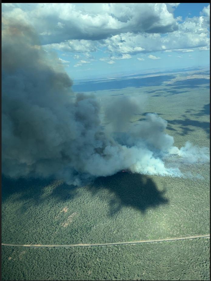 More than 1000 hectares burnt in Pillaga fire, highway remains closed
