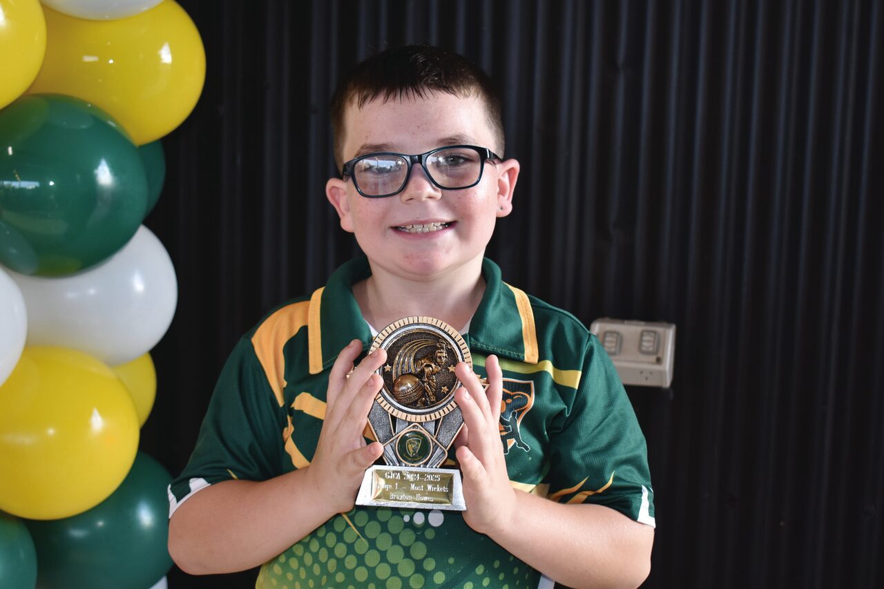 Junior cricket achievers crowned at Club Gunnedah