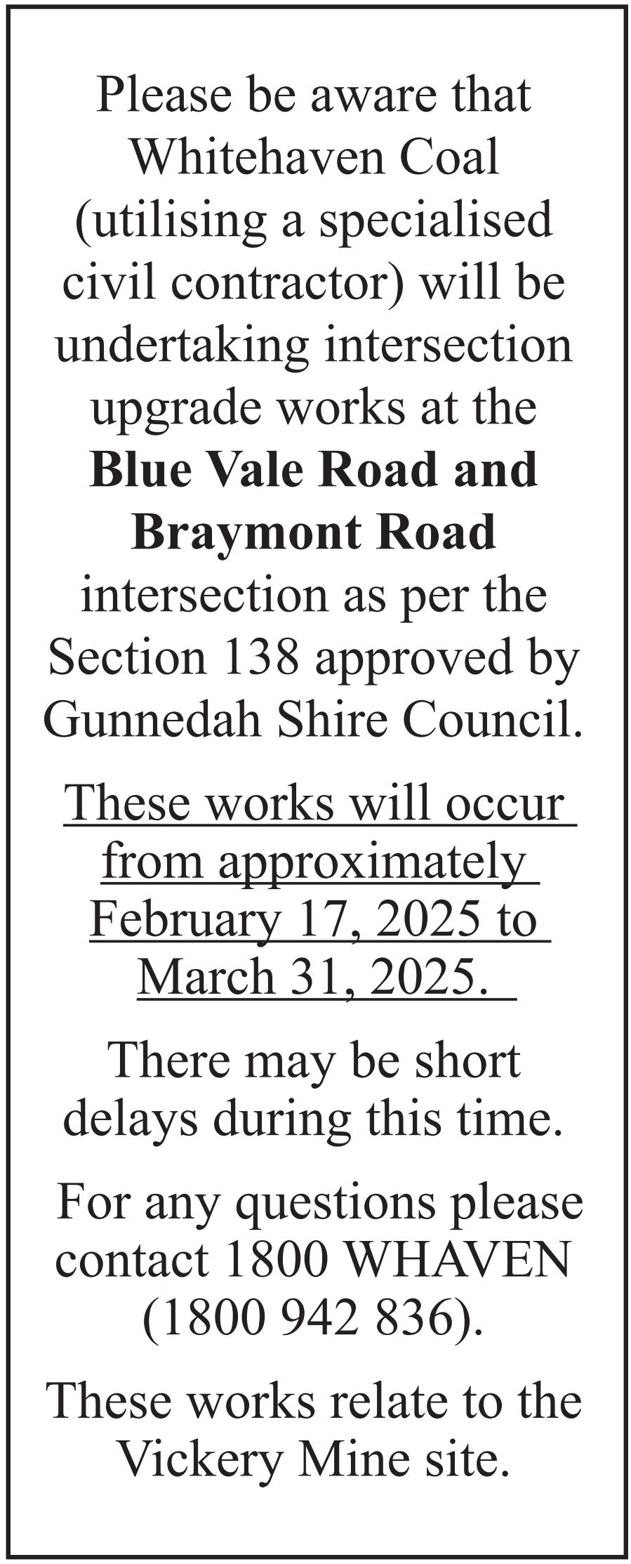 PUBLIC NOTICE