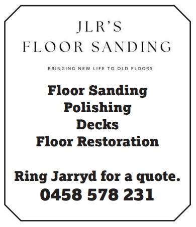 WORK WANTED JLR’S FLOOR SANDING