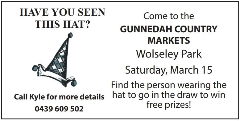 PUBLIC NOTICE Gunnedah Country Markets