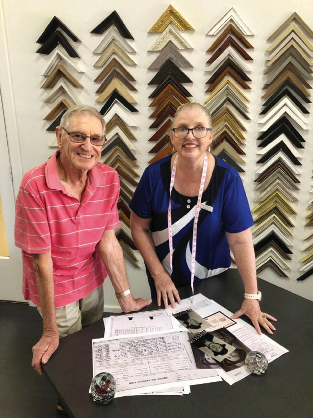 Helping connect families with their military history