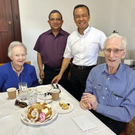 Well wishes for Haire’s ’99 not out’