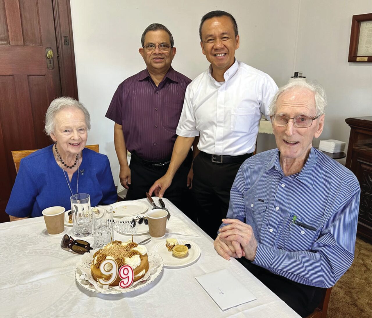 Well wishes for Haire’s ’99 not out’