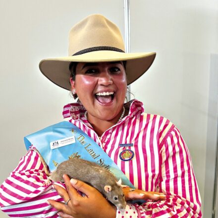 Chennelle reps at Easter Show