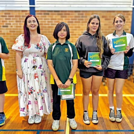 Students rewarded for following  Gunnedah High’s core values