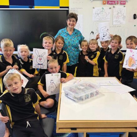 Schools in Gunnedah district host picture book drawing workshop