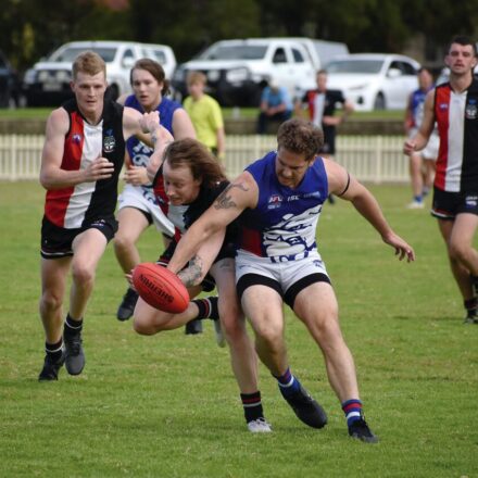 Bulldogs AFL team outgunned by competition front-runner