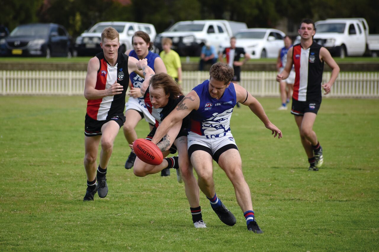 Bulldogs AFL team outgunned by competition front-runner