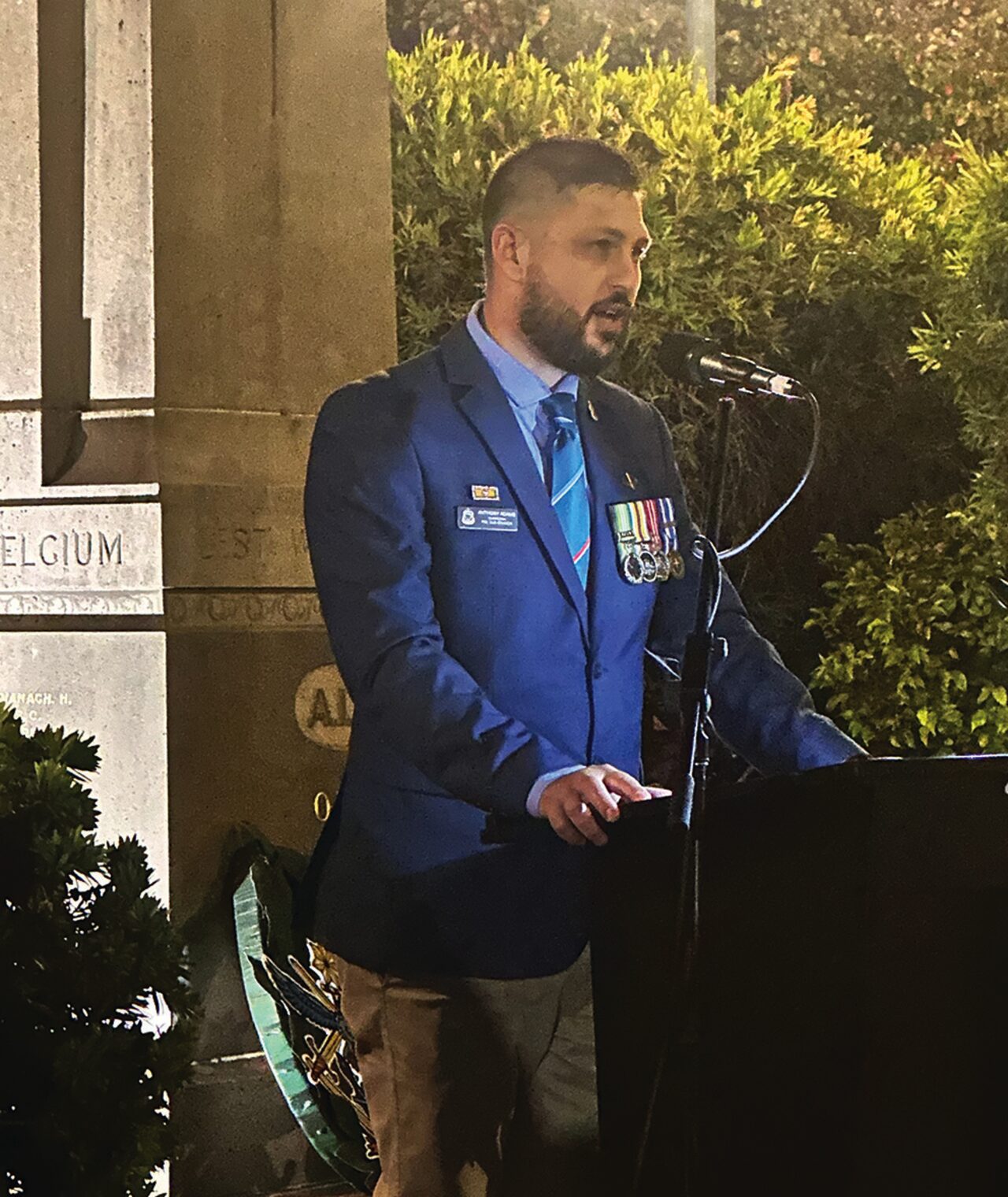 Gunnedah community reflects at Anzac dawn service