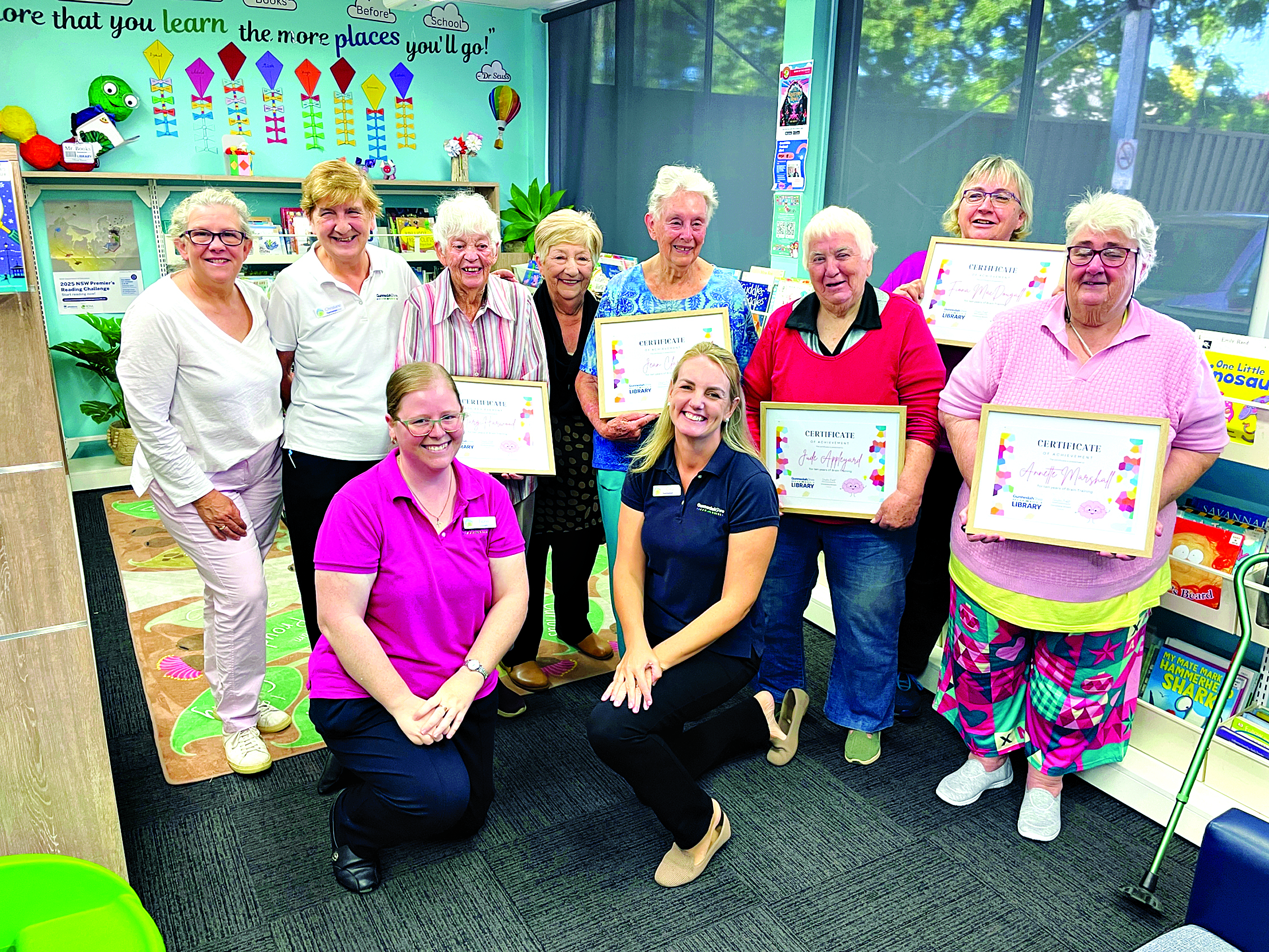 Ten years of brain training at Gunnedah Shire Library