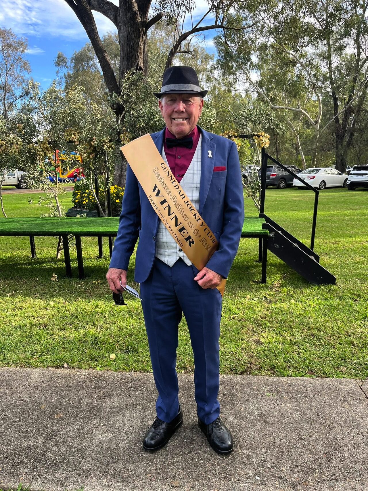 Paul judged best dressed at 2025 Gunnedah Gold Cup
