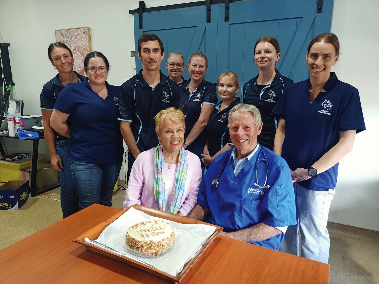 Final farewell for veterinarian after 48 years