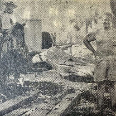 Chance discovery in 1961 unearths historic railway link on the Namoi