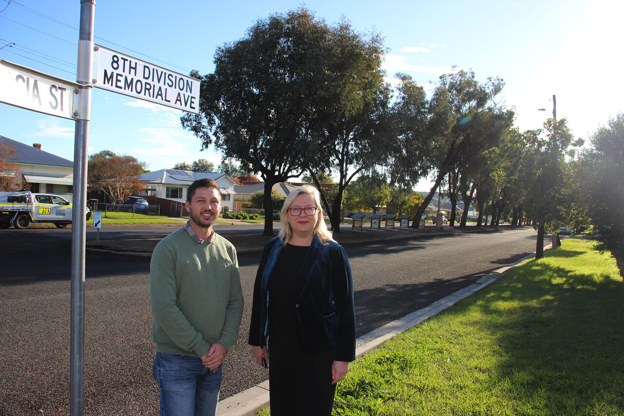Grant secured to refurbish Gunnedah’s 8th Division Memorial Avenue Remembrance Wall