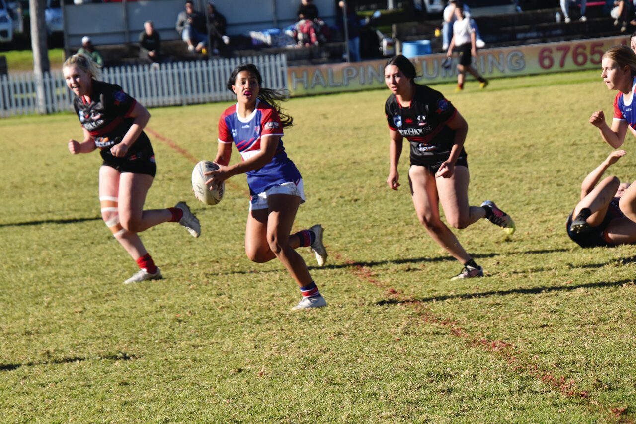 Women’s rugby league team starts in style