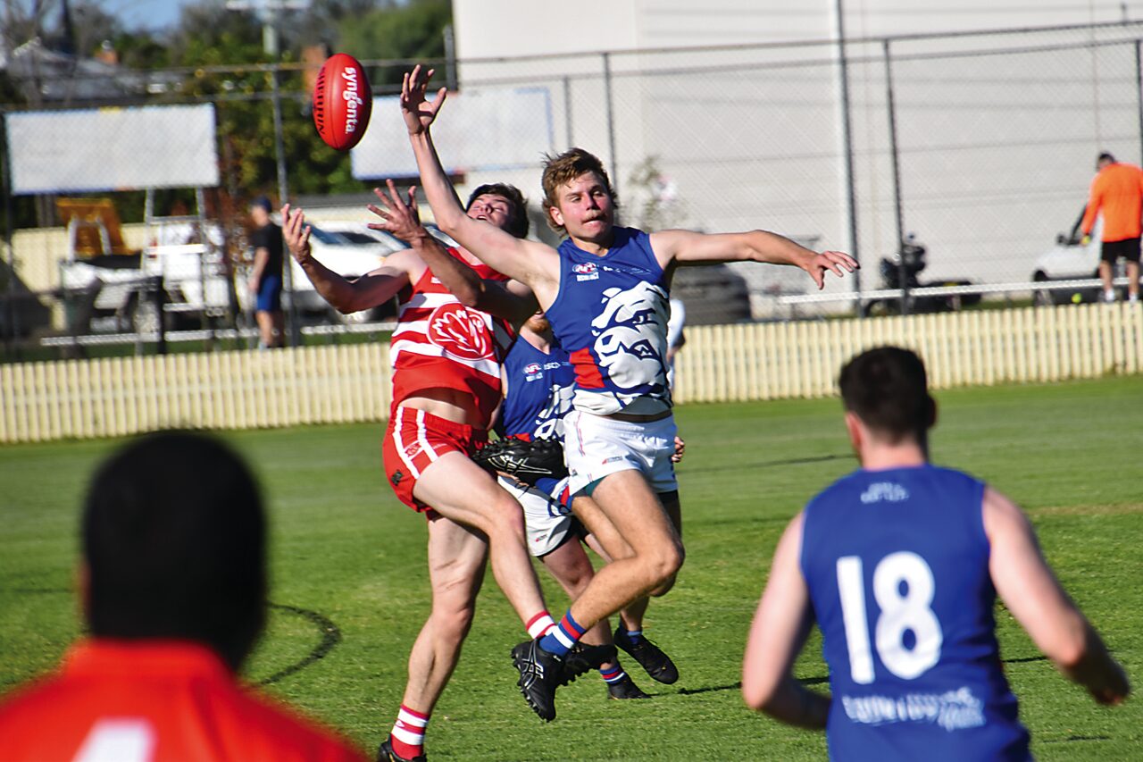 Gallant Bulldogs AFL men go down to Swans