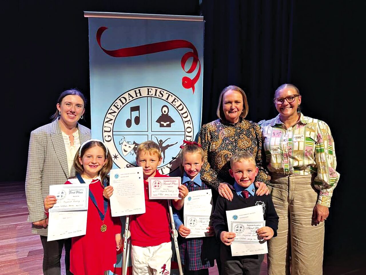 Young voices on Gunnedah Speech and Drama Eisteddfod stage