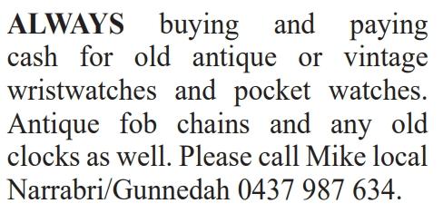 WANTED TO BUY