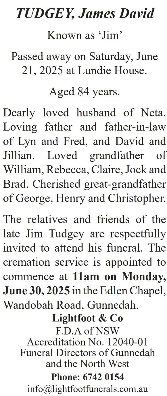 Death funeral notice