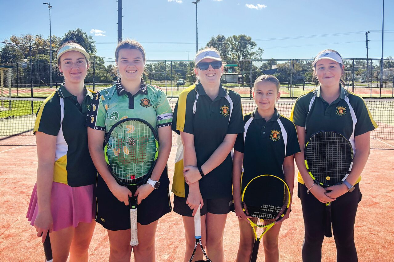Gunnedah High crowned North West tennis champions