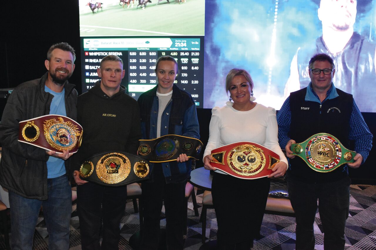 Local boxers entertain local crowd