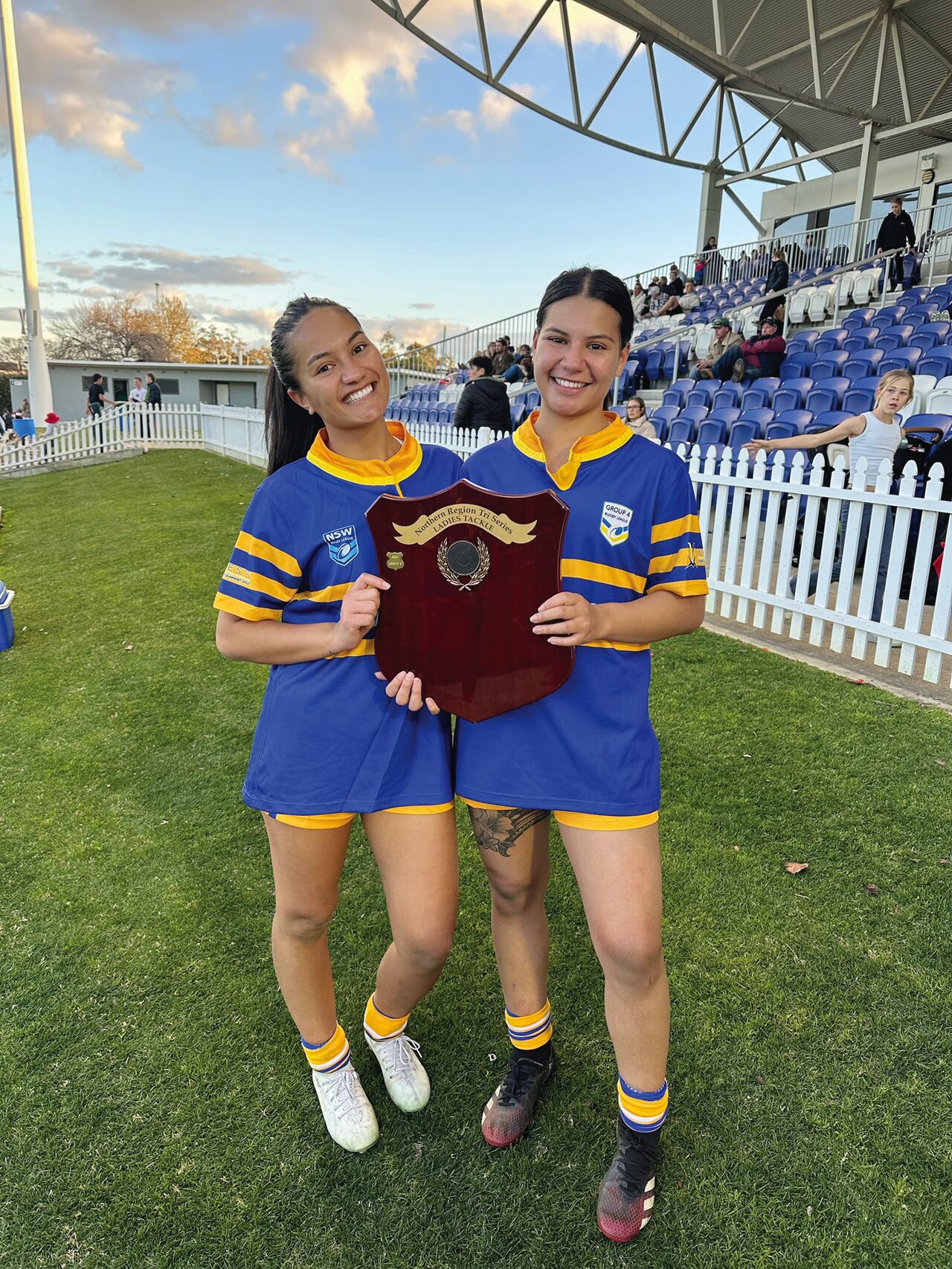 Sisters help rep team to title win