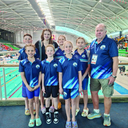 Medals and best times for Gunnedah swimmers at Homebush