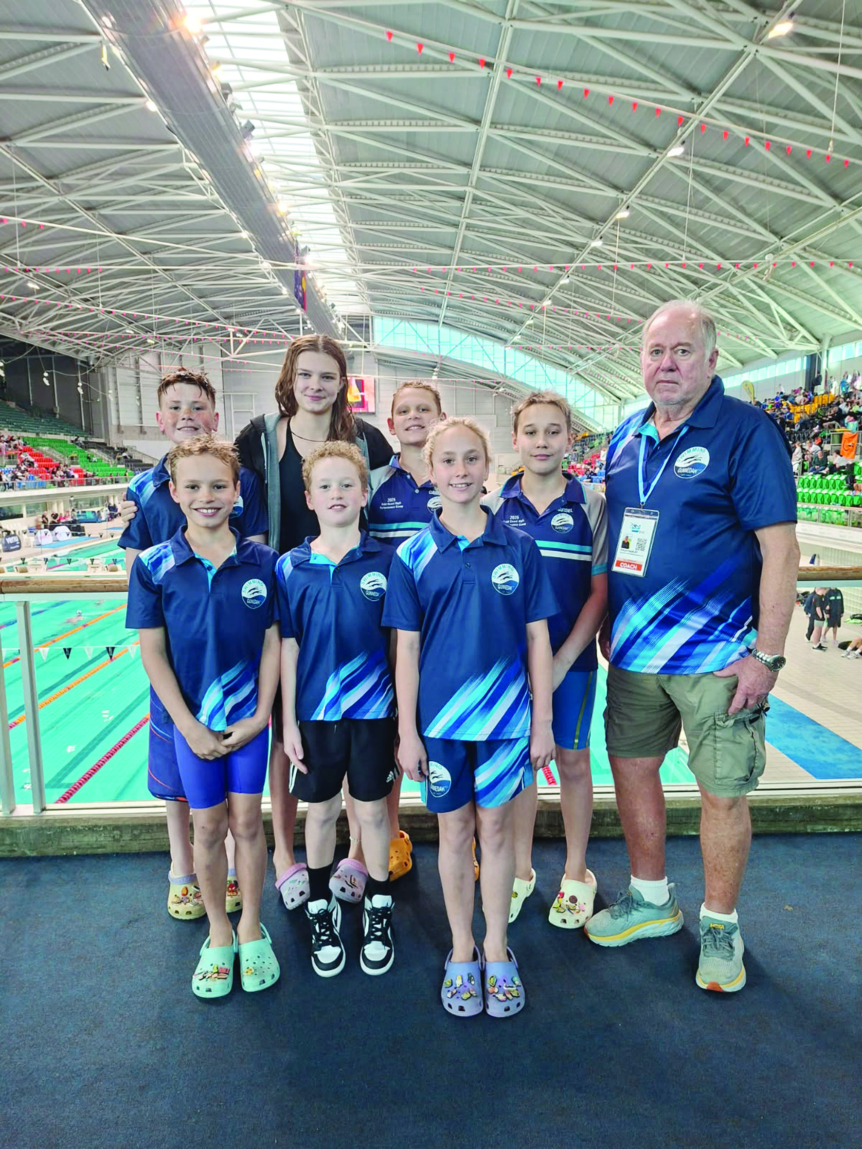 Medals and best times for Gunnedah swimmers at Homebush