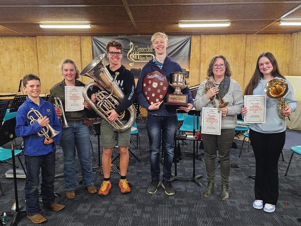 Gunnedah Shire Band at NSW Solo Championships