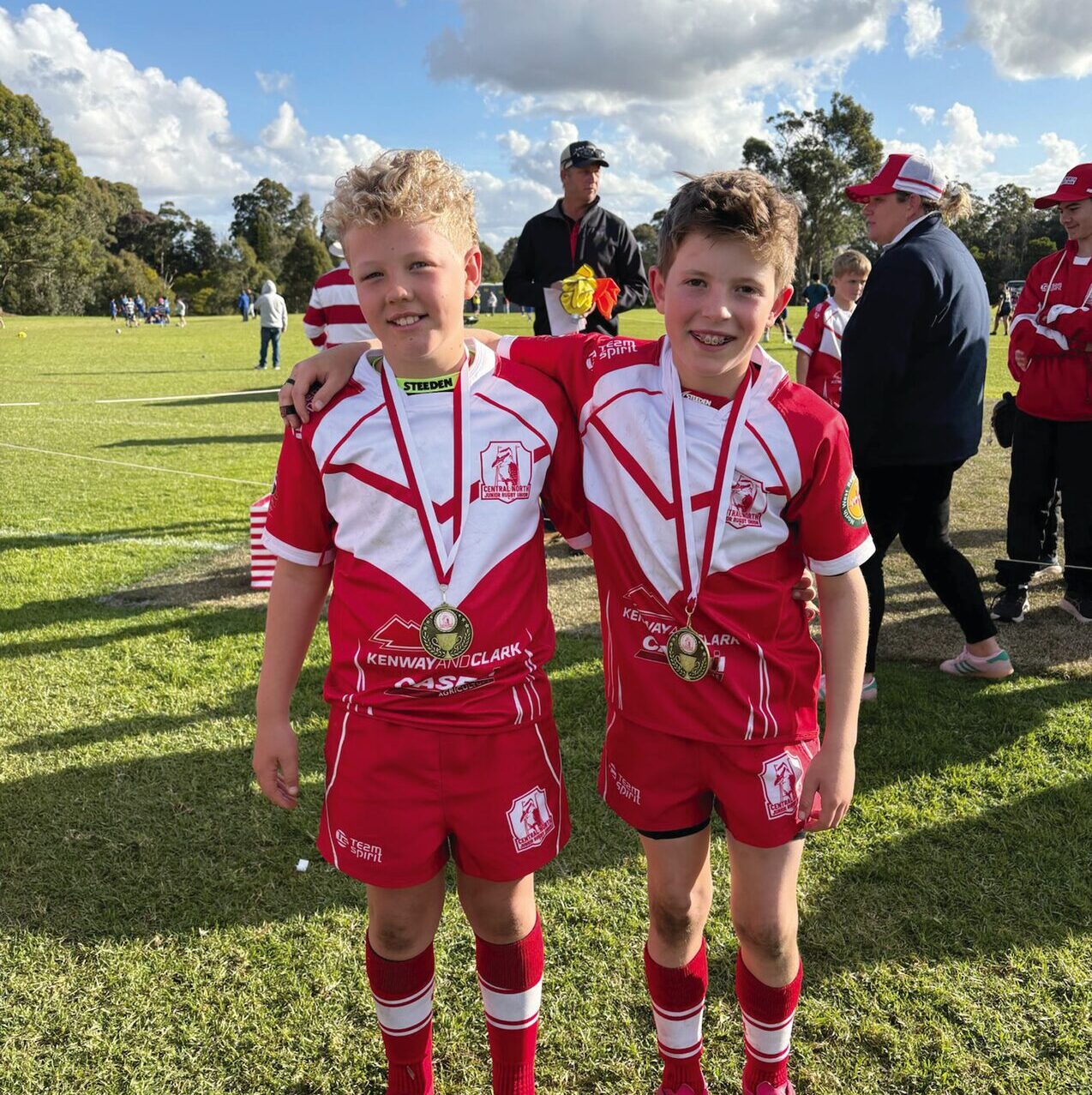 Gunnedah junior rugby players star for Central North rep teams