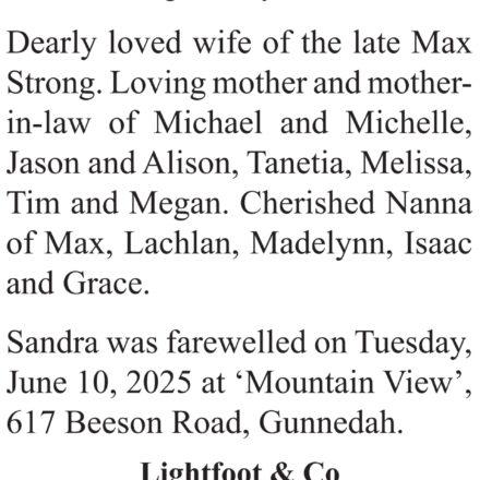 DEATH NOTICE