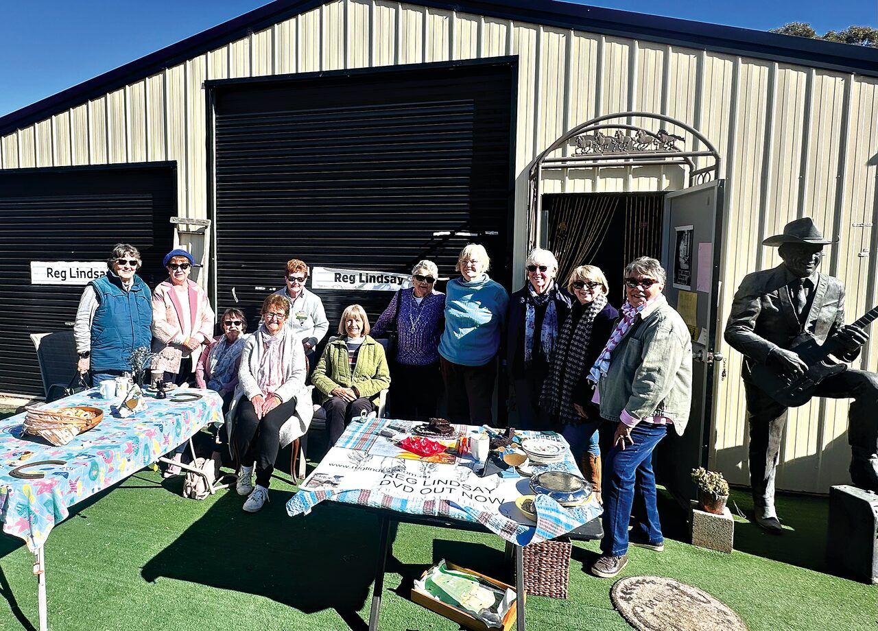 Gunnedah Evening VIEW visit Reg Lindsay Memory Barn
